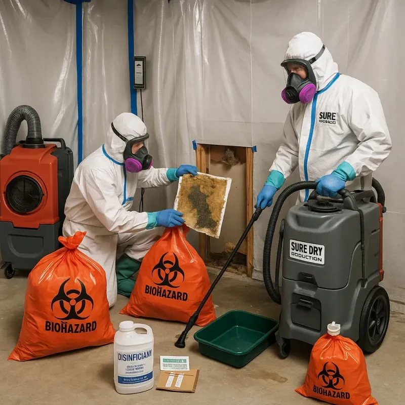 Contaminated Water Handling Protocols process in Fremont, NC